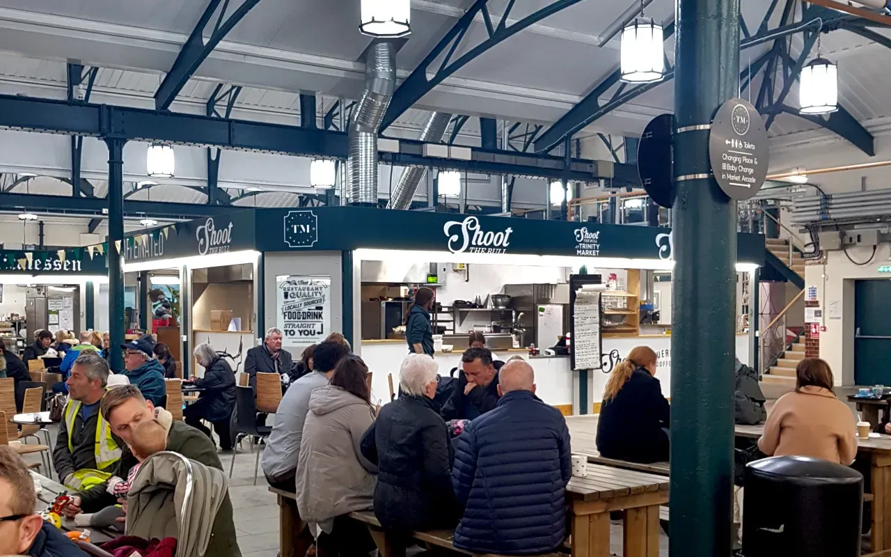 Hull Trains Trinity indoor food market