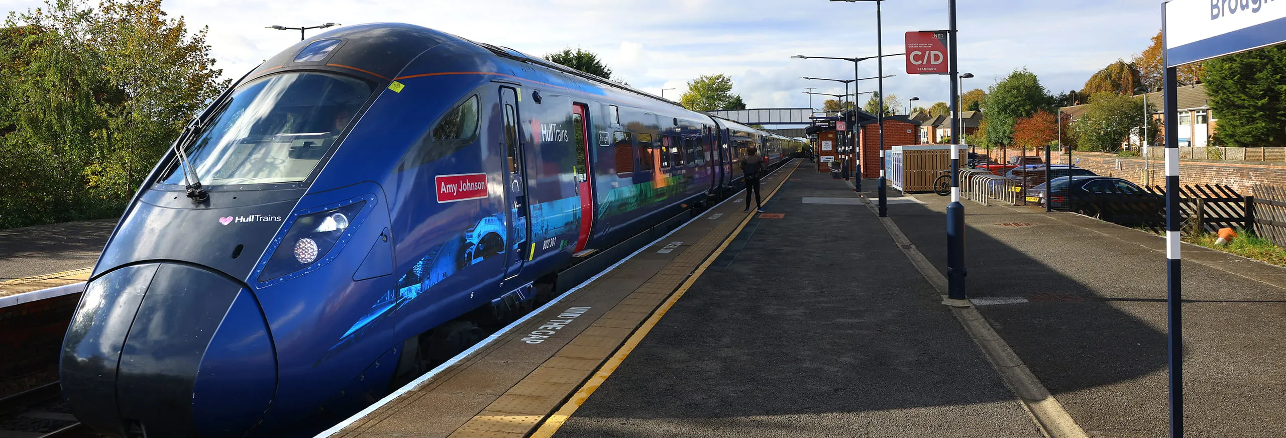 Hull Trains at Brough station