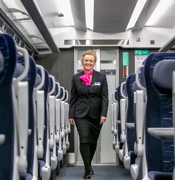 Hull Trains First Class Interior