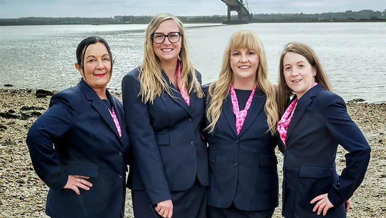 Hull Trains group shot for International Womens Day 2024