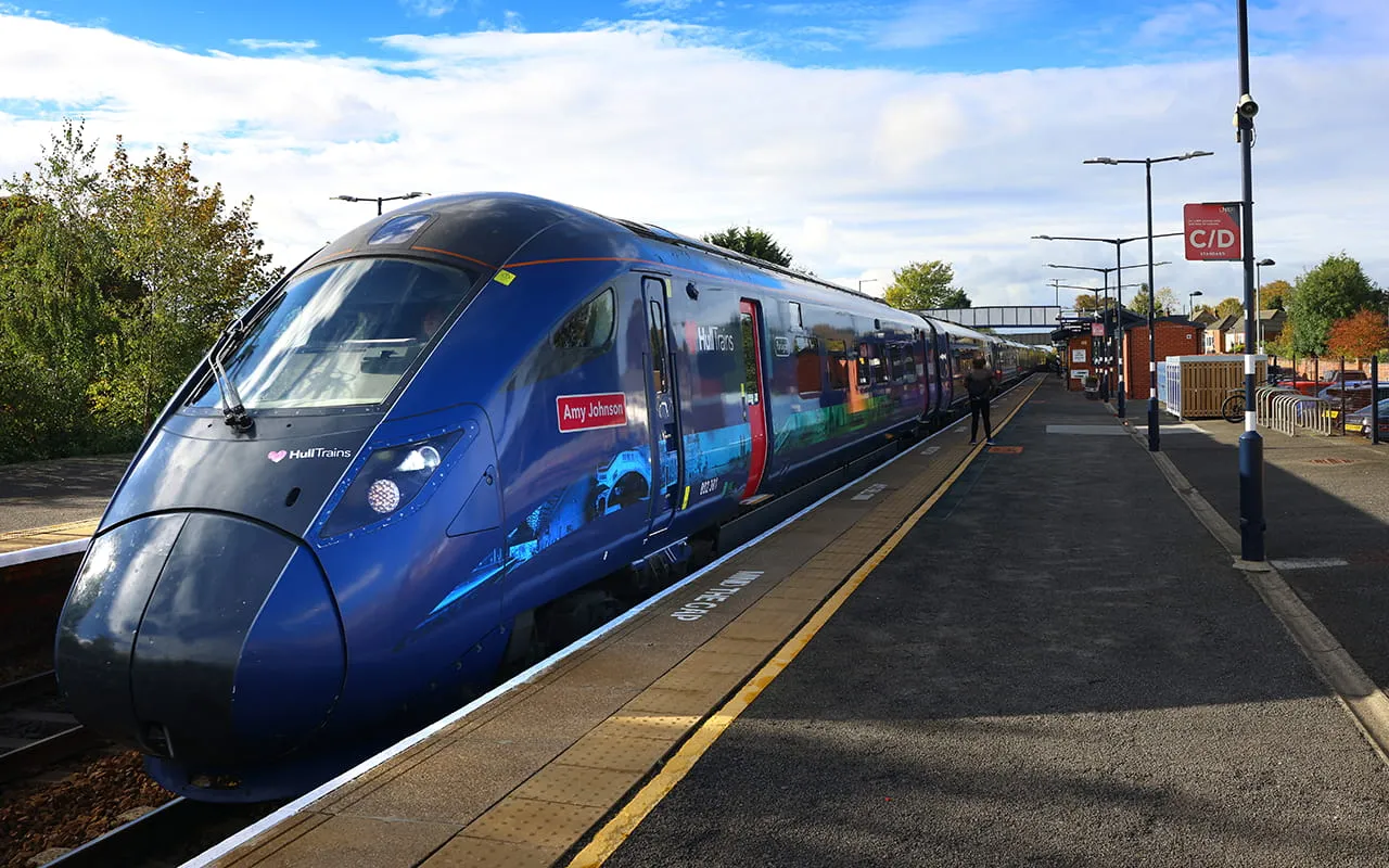 Hull Trains at Brough station